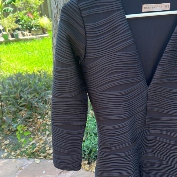 ▶️ Bec & Bridge ◀️ Saks Exclusive Little Black Dress - Picture 3 of 15